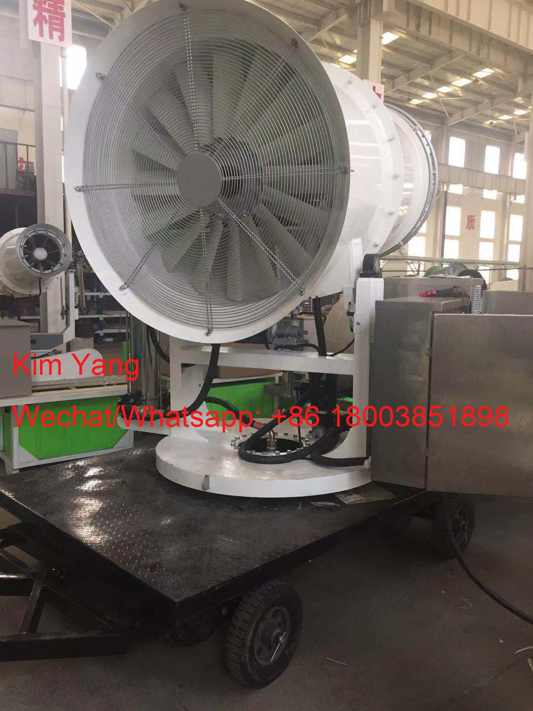 20 meters dust removal fog cannon water sprayer machine with dust suppression car