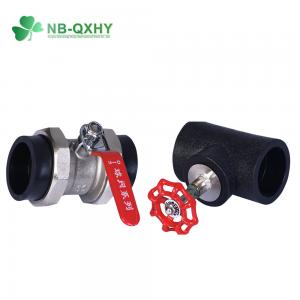 China Plastic Ball Valve Socket Joint Valve for PE Pipe Fitting Temperature Normal Temperature on sale