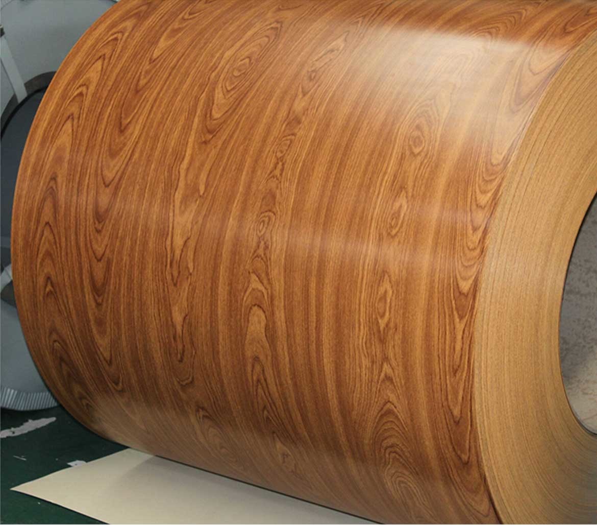 Wooden Pattern Prepainted Galvalume Steel Coil