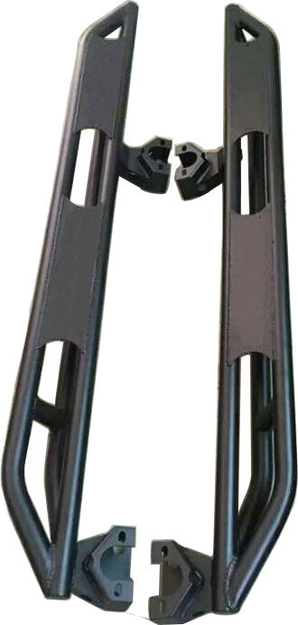 Side step for Jeep Wrangler JK 4 / 2 door three pipe side step (skull head)