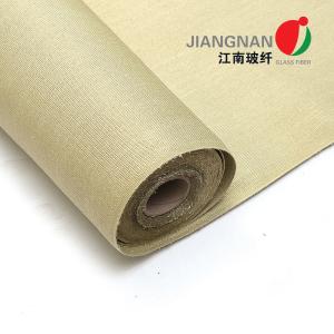 China 1520mm High Temperature Resistant Cloth Vermiculite Coated Fiber Glass Cloth wholesale