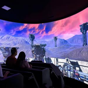 China 3D Visual Motion Immersive Simulator Cinema Virtual Reality Cinema wholesale