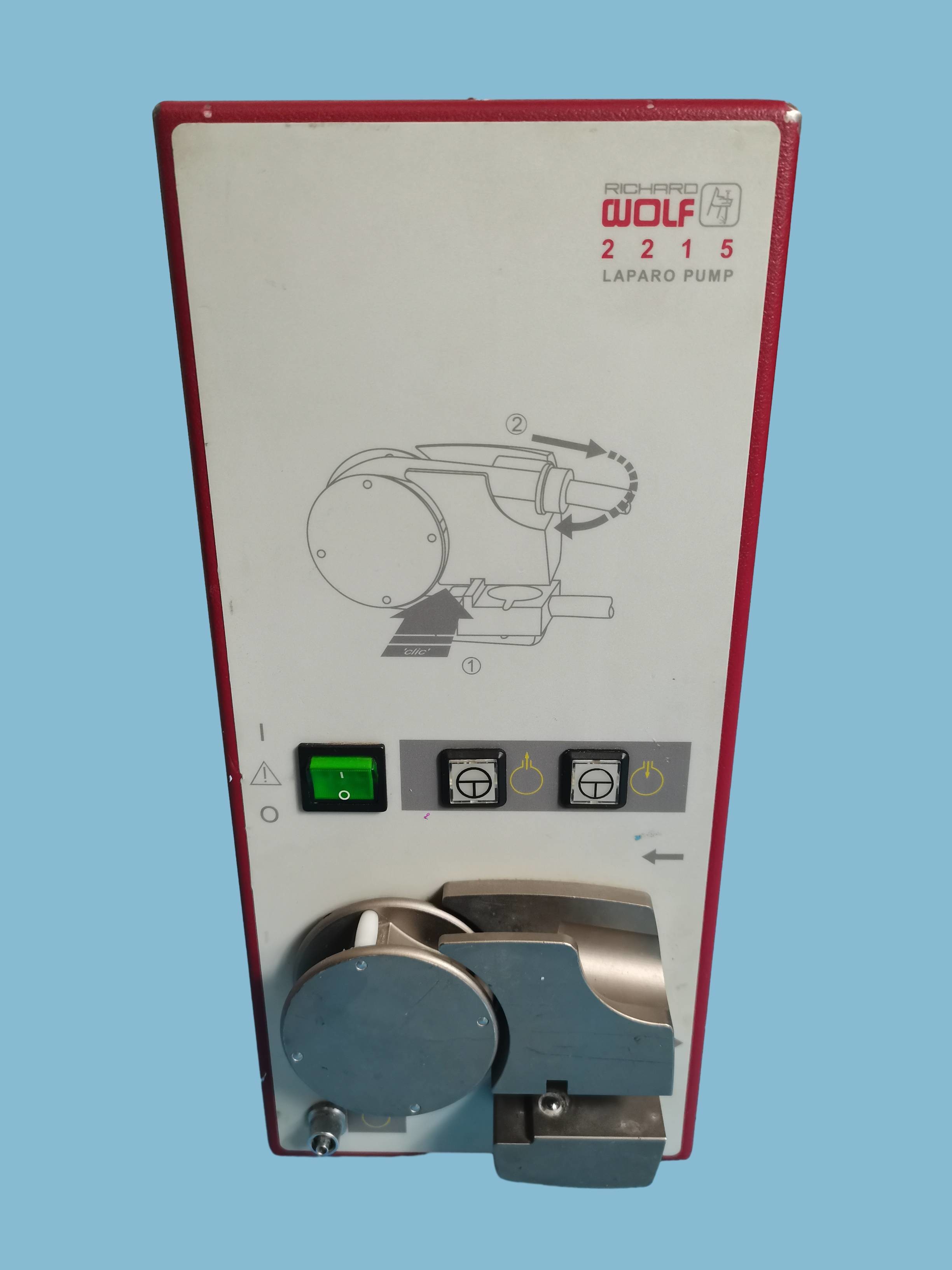 2215 Laparo Pump Instrument Carts Pump Power Hz Power In Good Condition