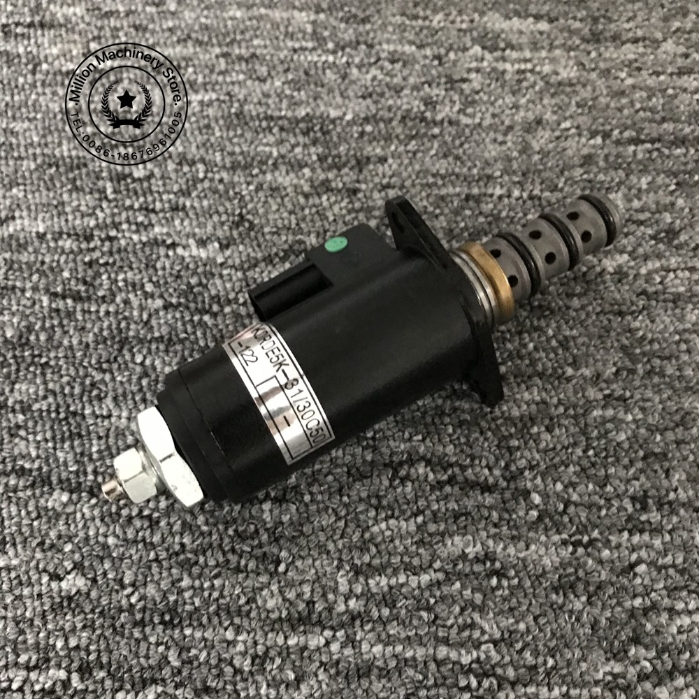 KDRDE5K-31 30C50-122 Excavator Solenoid Valve For Kobelco SK200-8 SY215-8
