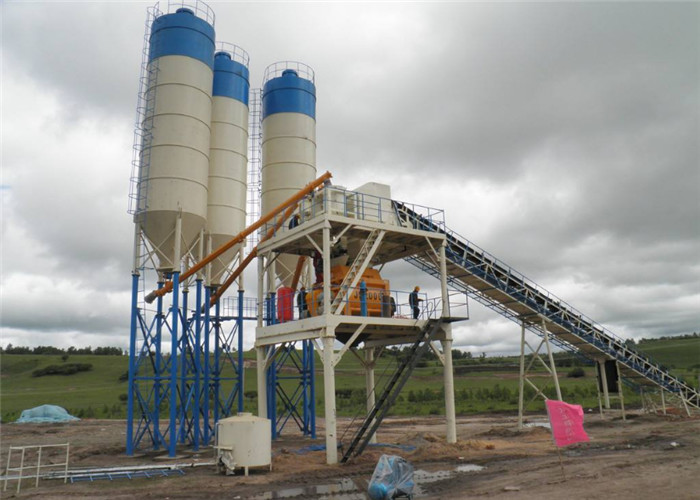 Automatic Concrete Mixing Station For Water Conservancy / Electric Power