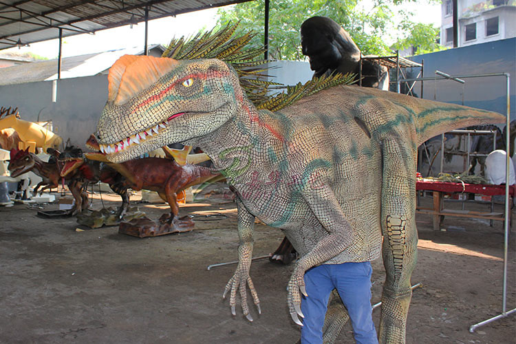 Attractive Realistic Dino Costume High Durability For Party Entertainment