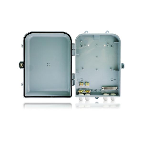 4 Port Splitter Termination Cabinet Fiber Distribution Box Enclosure with PVC Material