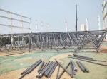 Long Lifespan Fireproof Steel Warehouse Construction With Auto Roller Shutter