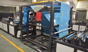 Hot Selling Single Color Roll to Roll Non Woven Automatic Screen Printing Machine