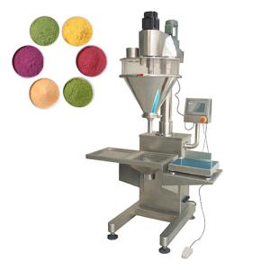 China Vertical Small Powder Bottle Filling Machine Stick Auger Fine Semi Automatic wholesale