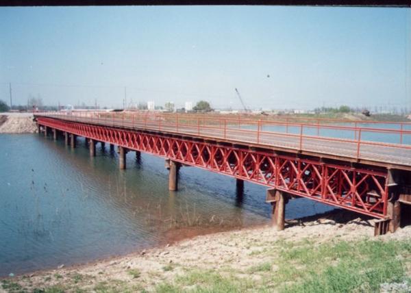 Quality 60m Compact Bailey Bridge Great Stability And Long Fatigue Life for sale