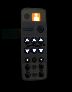 China 0.125mm Thickness Light Guide Film Membrane Switch Polyester wholesale