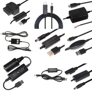 USB to Micro USB Step Down Converter Cable Voltage Regulator Power Cord for