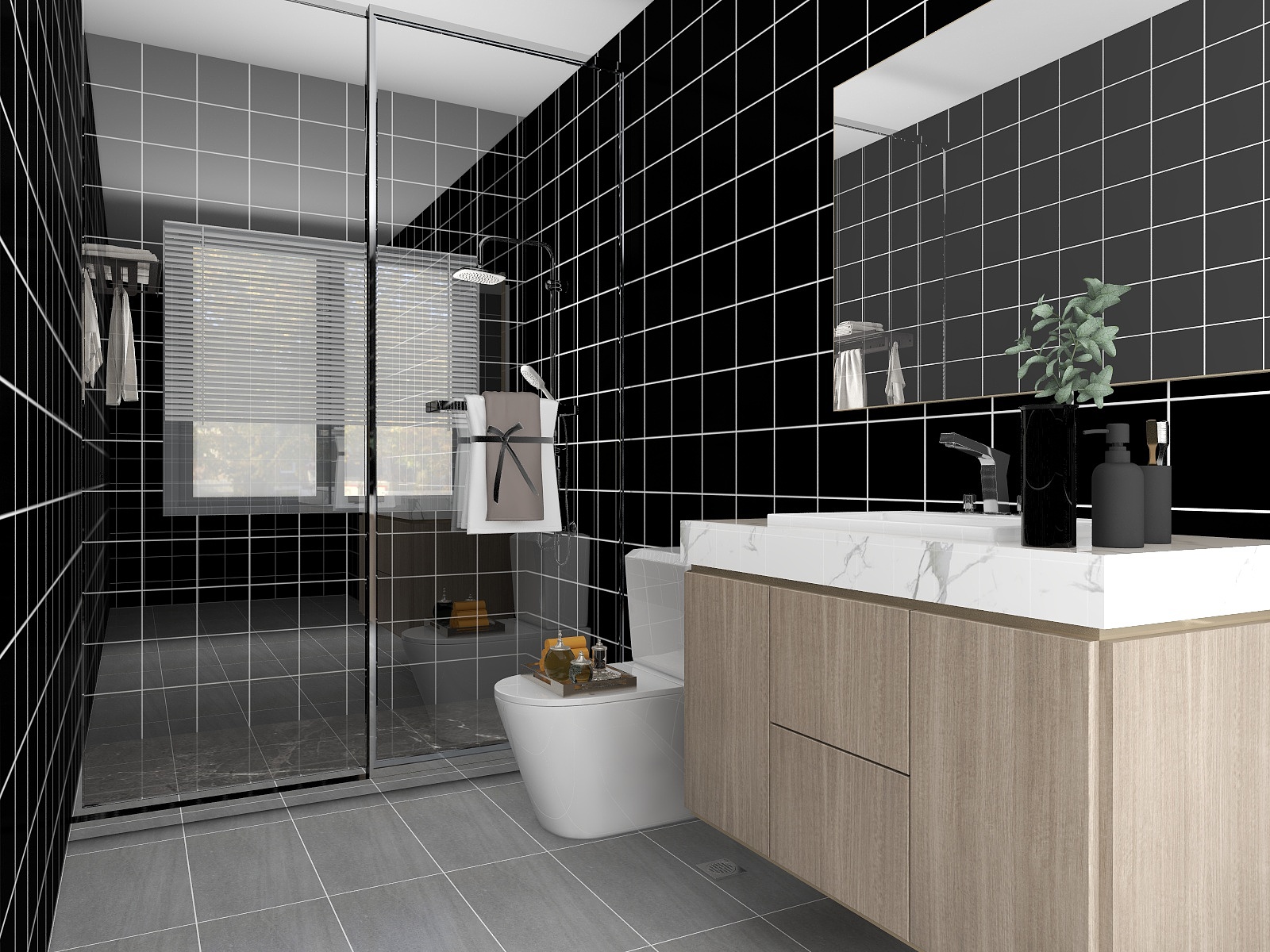 Oil Proof Tile Effect Wallpaper Smoke Proof Kitchen Tile Effect Wallpaper For Household