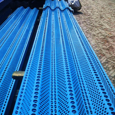 Customized 1.0mm Thickness Windbreak Fence Noise Proof