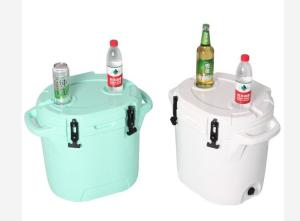 China Outdoor Rotomoulded Products Camping Round Ice Chest 25L wholesale