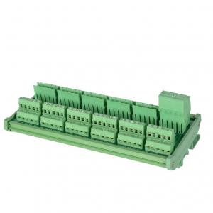 China 60 ways Terminal Blocks Connection Wiring Plate Distribution Board Din Rail Mount on sale