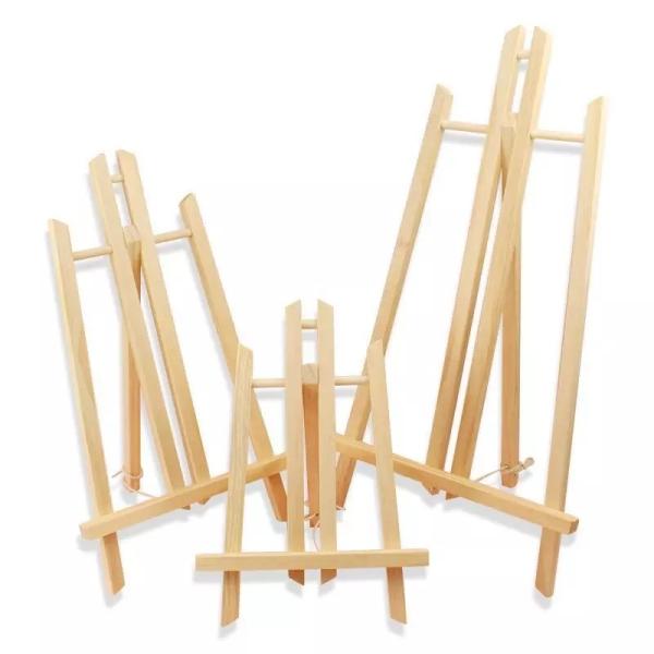 9''X16'' Adjustable Wood Tabletop Easel For Painting , Wooden Easel Stand