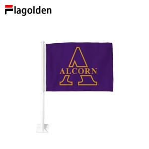 China ORN Flagolden car flags screen printed high quality wholesale