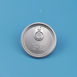 China Aluminum Ring Pull Lid 211 65mm Easy Open Can Lids wholesale