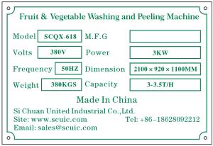 China Industrial Baby Carrot Root Vegetable Washing And Peeling Machine Stainless Steel wholesale