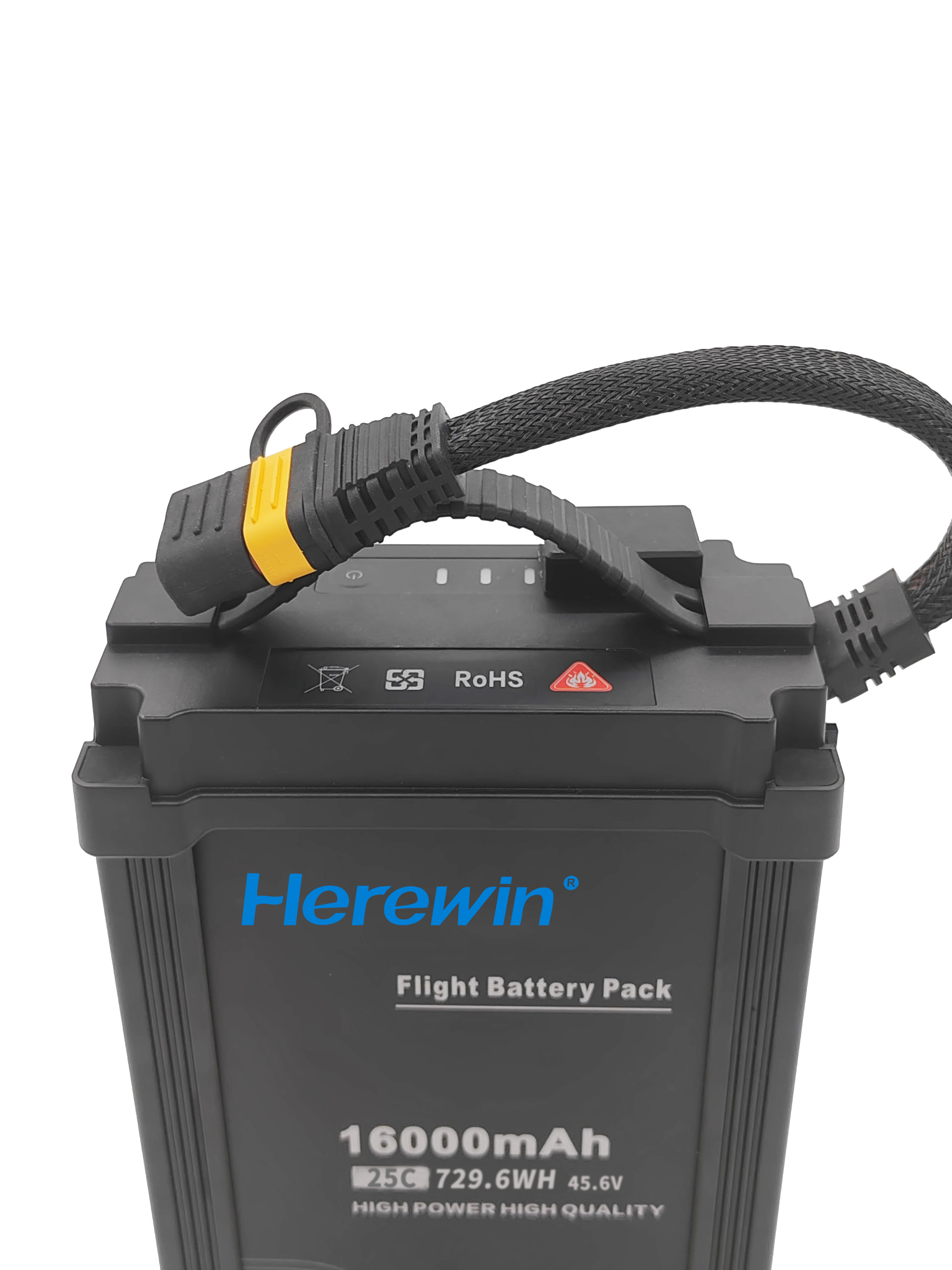 Li-Ion Agricultural Drone Battery Pack 16000mah 12s High Performance Lithium