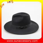 1462 Sun Accessoryblack winter wool felt safari mens fedora hats ,Shopping