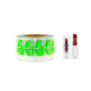 China Transparent Custom Cosmetic Labels Waterproof for Lip Gloss Tubes wholesale