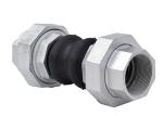 Union EPDM Thread Connected Pipe Coupling Sphere Rubber Expansion Joints