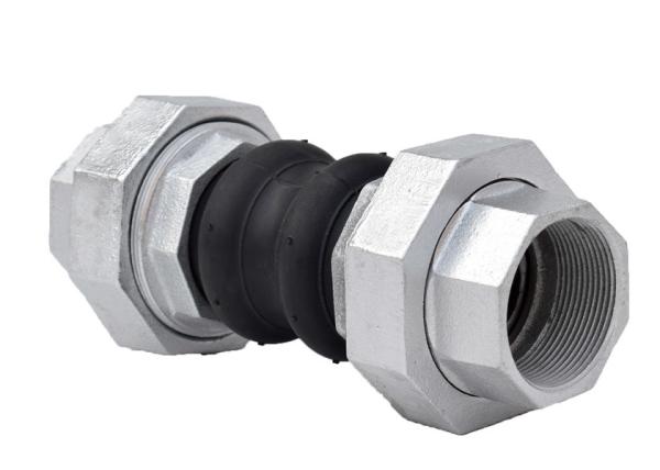 Union EPDM Thread Connected Pipe Coupling Sphere Rubber Expansion Joints