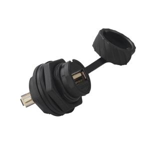 China UL94V-0 USB 2.0 AF TO USB 2.0 AF Female To Female Coupler wholesale