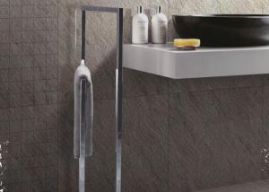 China Wear Resistance Light Grey Porcelain Floor Tiles 600x600 For Bathroom Flooring wholesale