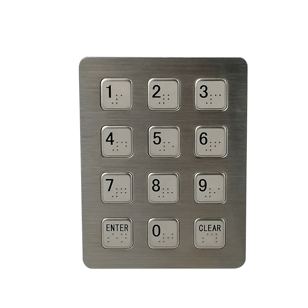 higher quality piezo keypad with 12 keys