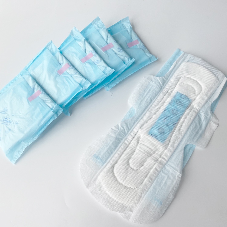 155mm Panty Liner Disposable Soft Printing Anion Sanitary Pad For Women Performance