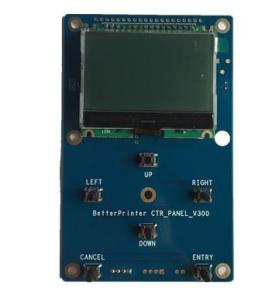 China Printer inkjet board V300 control panel Liquid Crystal Screen wholesale