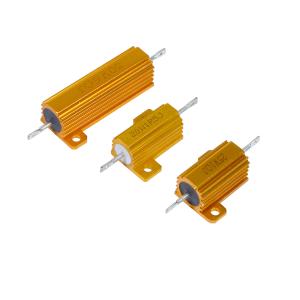 China Gold Wire Wound Resistor RX RXG 200W Aluminum Housed Resistor wholesale