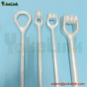 China Thimble Eye Galvanized Helix Earth Anchor Rod wholesale