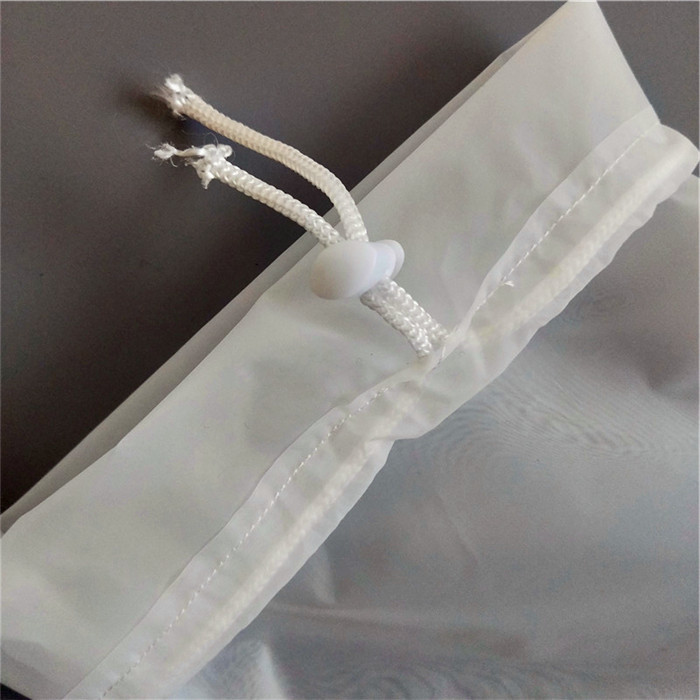 FDA Custom size food grade nylon mesh drawstring bag tea coffee milk wine bag