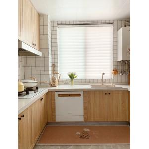 Melamine Modern Kitchen Cabinets Price Set For Apartment