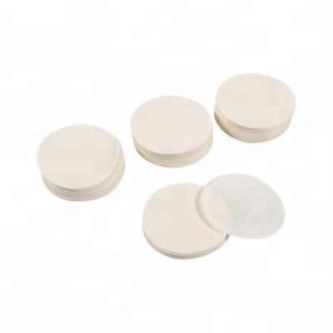 China Eco Friendly Bulk Mini Round White Coffee Pod Filter Paper 0.15cm wholesale