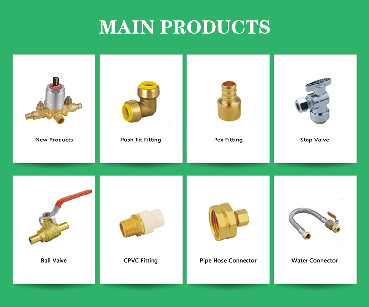 1/2'' To 2'' Pex Pipe Ball Valve