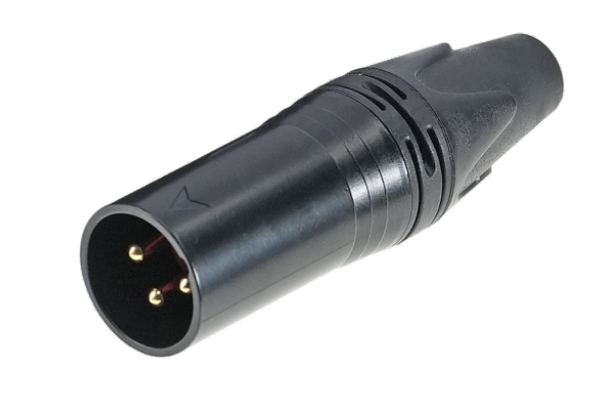 Powerful Outdoor Waterproof 3 Pin XLR Connector Male Female Plug Socket for Audio Video