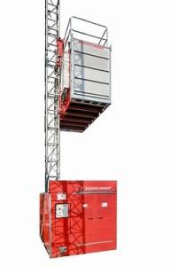 China 1T 33m/Min Electric Builders Hoist Single Cage Energy Saving wholesale