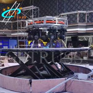 China Customized aluminum rotating lighting truss round speaker truss wholesale
