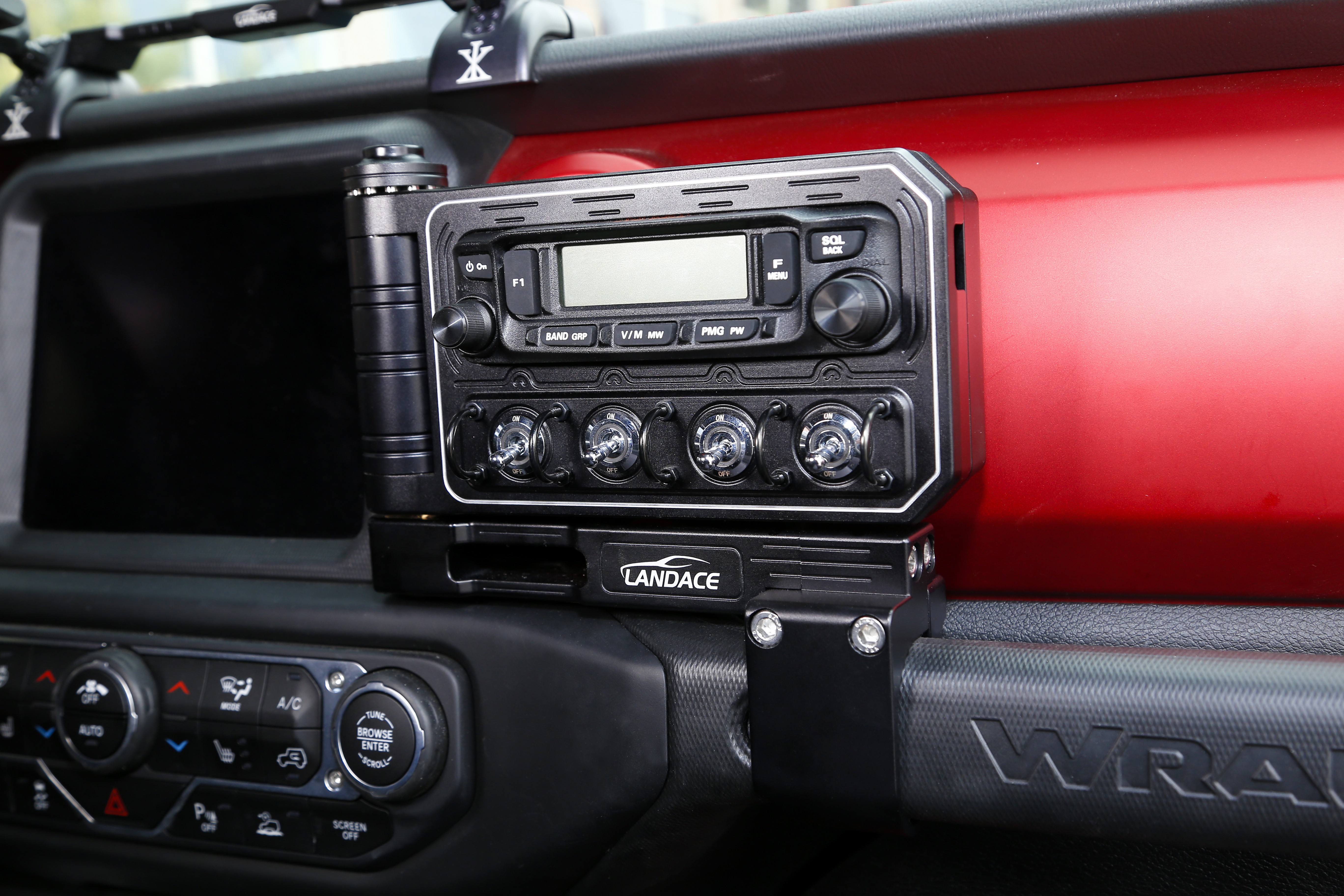 Hard Anodizing Aluminum Alloy Toggle Switches for Jeep Wrangler Exterior Accessories