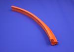 Commercial Standard Red Perforated Silicone Sponge Rubber Strips Jointless