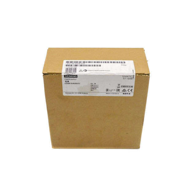 SIEMENS PLC SIMATIC S7-1500 PS 60W 24/48/60VDC 6ES7505-0RA00-0AB0 WITH OPERAT