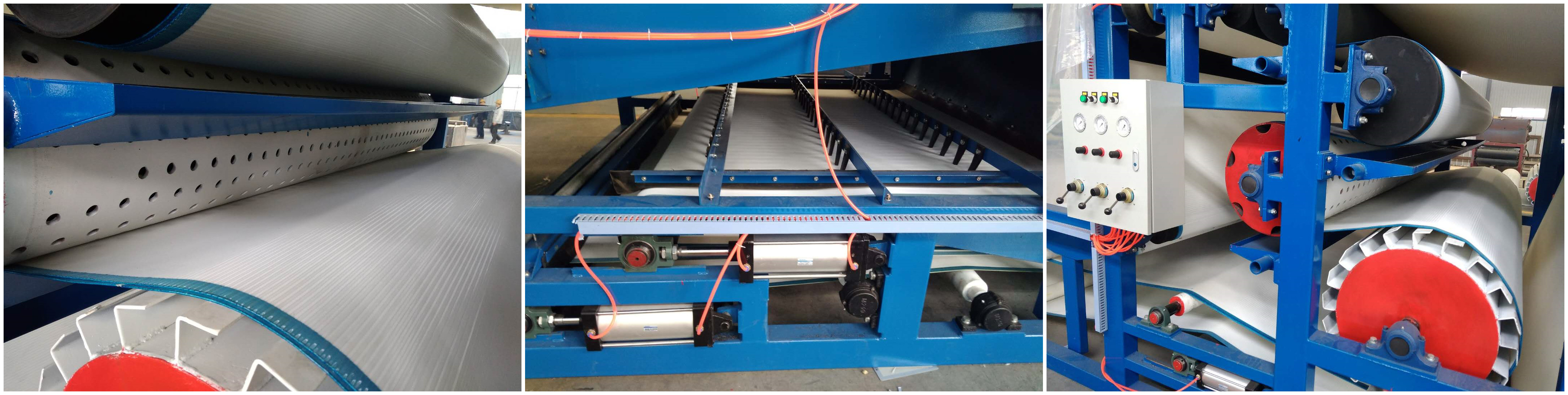 Stainless Steel Belt Filter Press For Large Scale Sludge Dewatering Capacity 3-25m3/H
