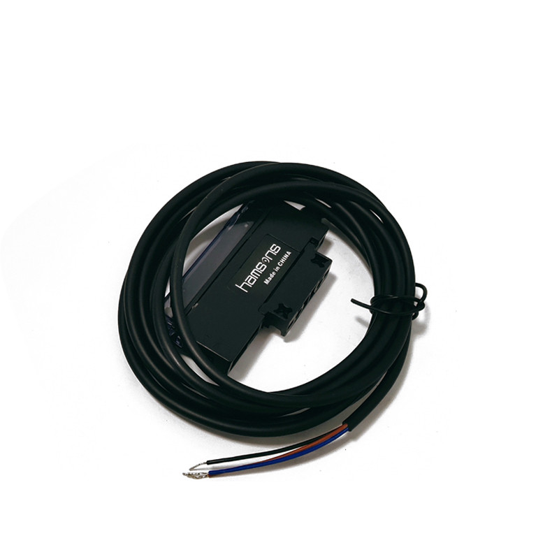 HS-FV11P Fiber Optic Amplifier 24V Optical Sensor Wire 3-5m PCB Machine Parts