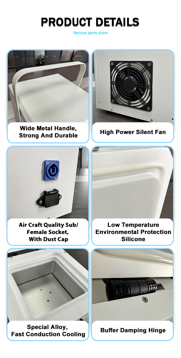 11KG Manul Defrost 2L Ultra Low Temp Mini Portable Medical Freezer for Vaccine Storage